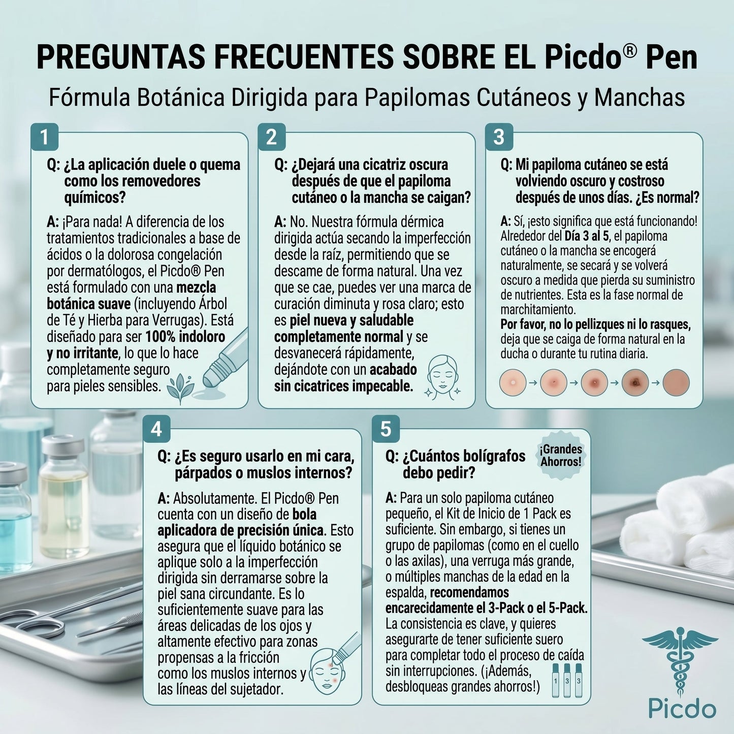𝐏𝐢𝐜𝐝𝐨® 🌲🌲 Borrador de Verrugas y Manchas en 7 Días (𝐀𝐩𝐥𝐢𝐜𝐚𝐝𝐨𝐫 𝐫𝐨𝐥𝐥-𝐨𝐧: 𝐬𝐢𝐧 𝐝𝐨𝐥𝐨𝐫 𝐧𝐢 𝐜𝐢𝐜𝐚𝐭𝐫𝐢𝐜𝐞𝐬)✨