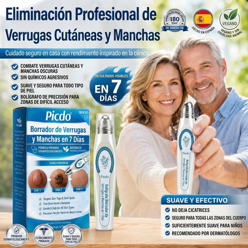 𝐏𝐢𝐜𝐝𝐨® 🌲🌲 Borrador de Verrugas y Manchas en 7 Días (𝐀𝐩𝐥𝐢𝐜𝐚𝐝𝐨𝐫 𝐫𝐨𝐥𝐥-𝐨𝐧: 𝐬𝐢𝐧 𝐝𝐨𝐥𝐨𝐫 𝐧𝐢 𝐜𝐢𝐜𝐚𝐭𝐫𝐢𝐜𝐞𝐬)✨